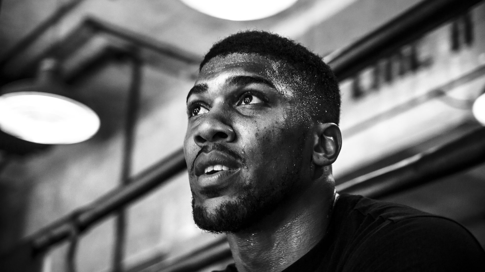 Anthony Joshua Portrait by sports photographer Stuart Manley