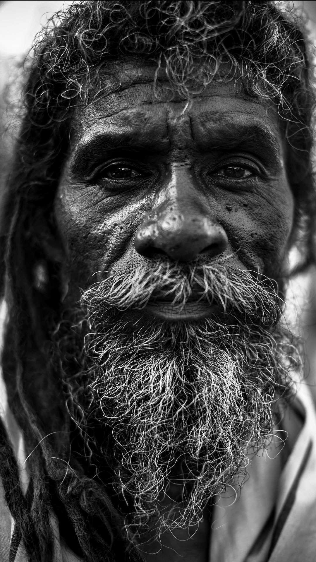 india street portrait