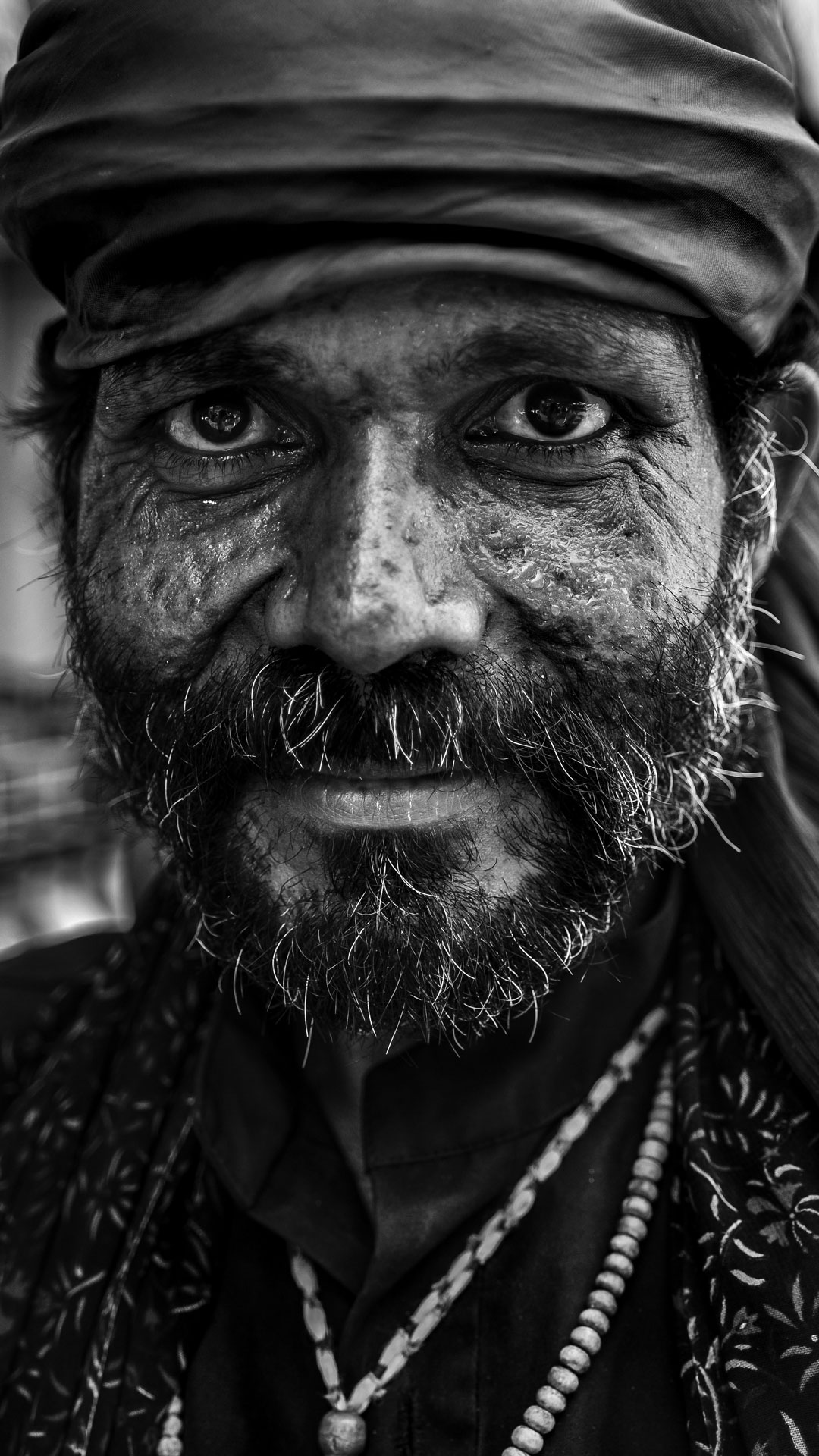 india street portrait