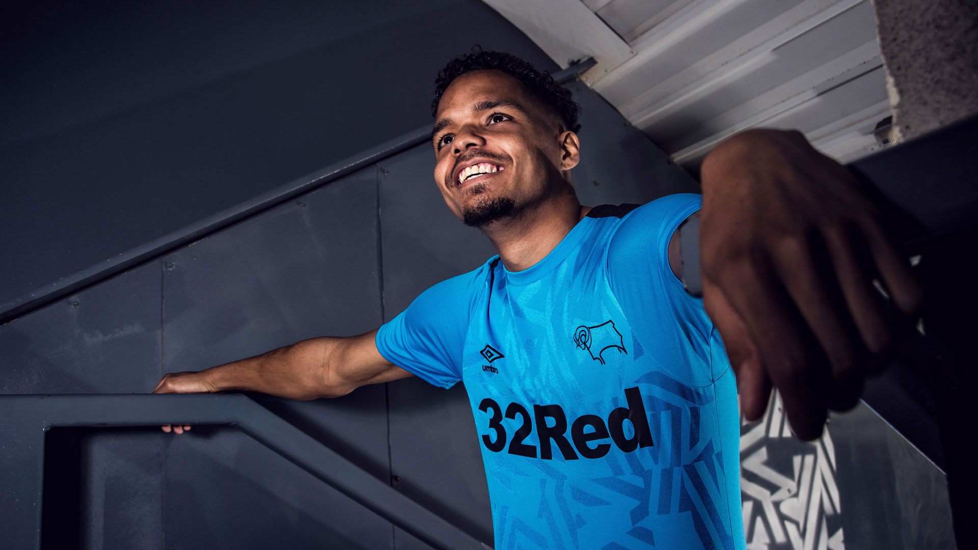 derby county fc Away kit 19/20 Umbro